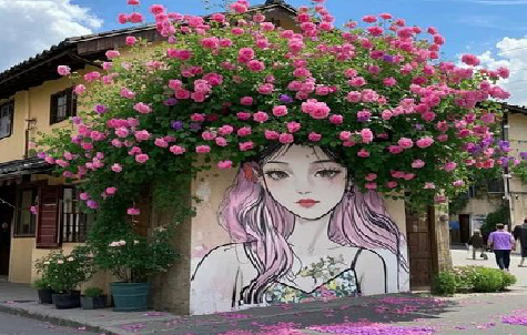 汝南怎么设计网红打卡墙绘