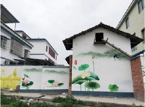 汝南室外墙绘-从选材到保养。