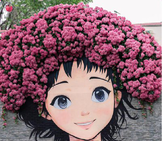 汝南墙体彩绘-网红墙打卡