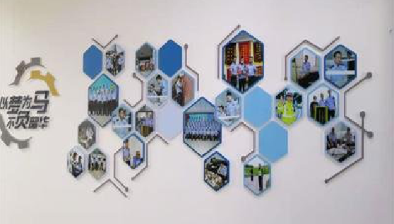 汝南文化墙最常见的做法。