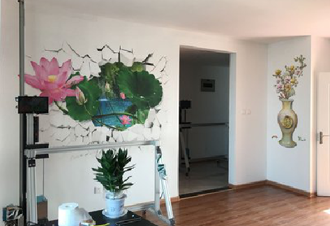 汝南墙体彩绘相比墙纸的优势。