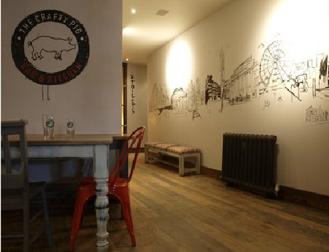 汝南教你判断手绘墙质量的好坏。