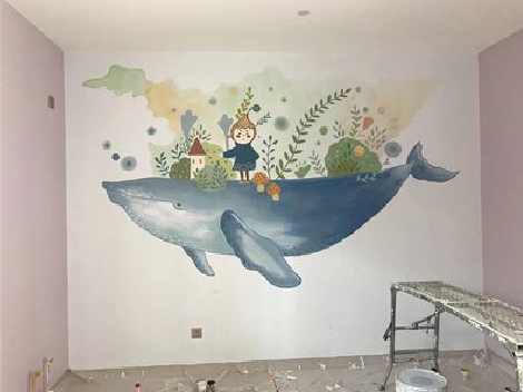 汝南手绘墙的特点及优势。